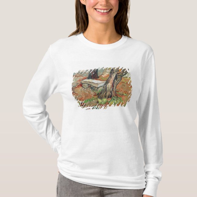 Vincent van Gogh | The Bench at Saint-Remy T-Shirt (Front)