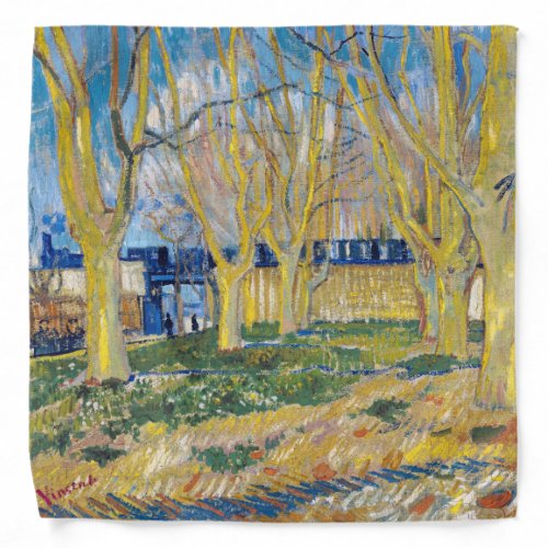 Vincent van Gogh _ The Blue Train Bandana