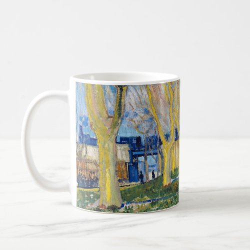 Vincent van Gogh _ The Blue Train Coffee Mug