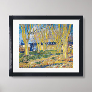 Vincent van Gogh - The Blue Train Framed Art