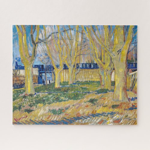 Vincent van Gogh _ The Blue Train Jigsaw Puzzle