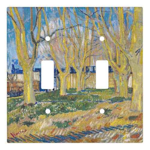 Vincent van Gogh _ The Blue Train Light Switch Cover