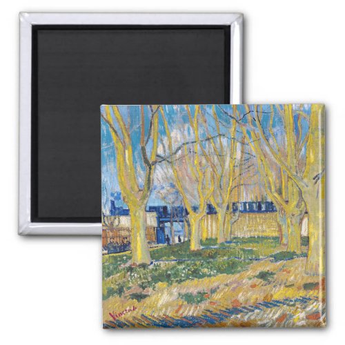 Vincent van Gogh _ The Blue Train Magnet