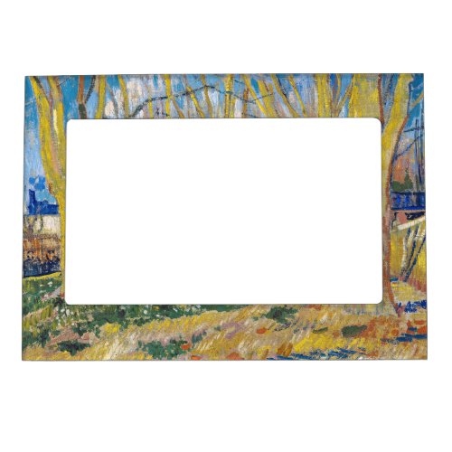 Vincent van Gogh _ The Blue Train Magnetic Frame