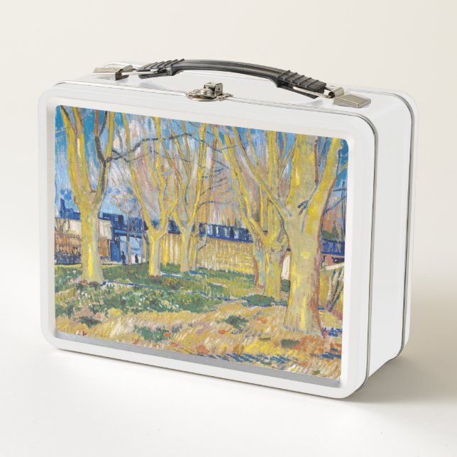 Vincent van Gogh - The Blue Train Metal Lunch Box (Front)