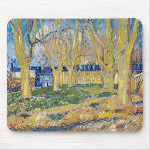 Vincent van Gogh - The Blue Train Mouse Pad