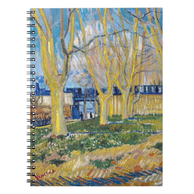 Vincent van Gogh - The Blue Train Notebook (Front)