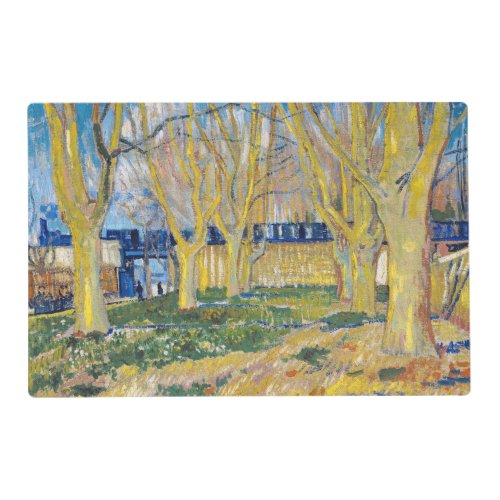 Vincent van Gogh _ The Blue Train Placemat