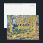 Vincent van Gogh - The Blue Train Postcard<br><div class="desc">The Viaduct In Arles / The Blue Train - Vincent van Gogh,  Oil on Canvas,  1888</div>