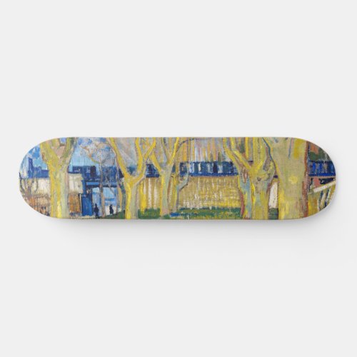 Vincent van Gogh _ The Blue Train Skateboard