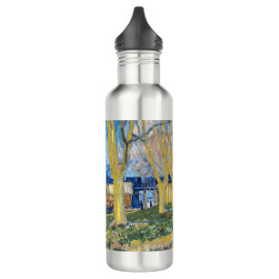 Vincent van Gogh - The Blue Train Stainless Steel Water Bottle