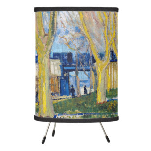 Vincent van Gogh - The Blue Train Tripod Lamp