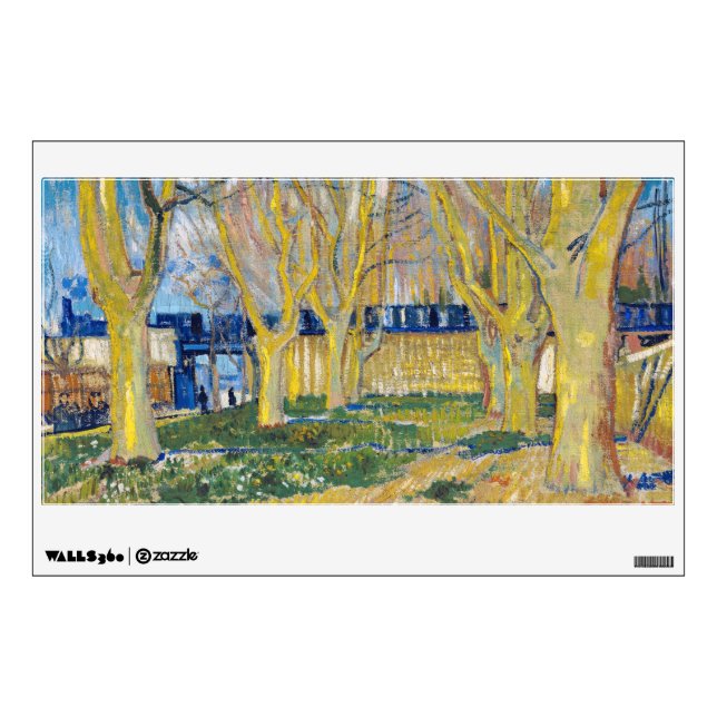 Vincent van Gogh - The Blue Train Wall Decal (Front)