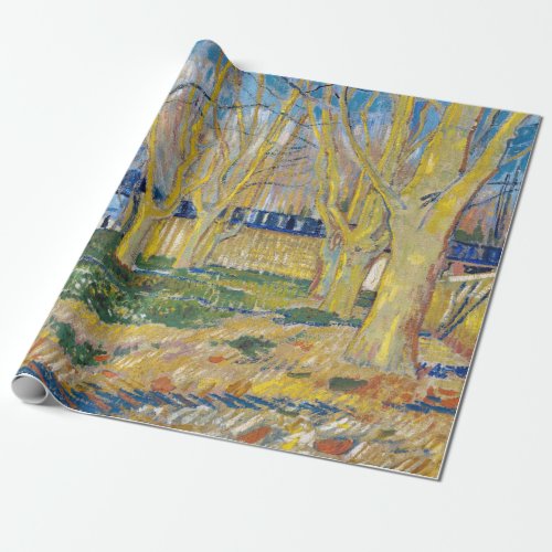 Vincent van Gogh _ The Blue Train Wrapping Paper
