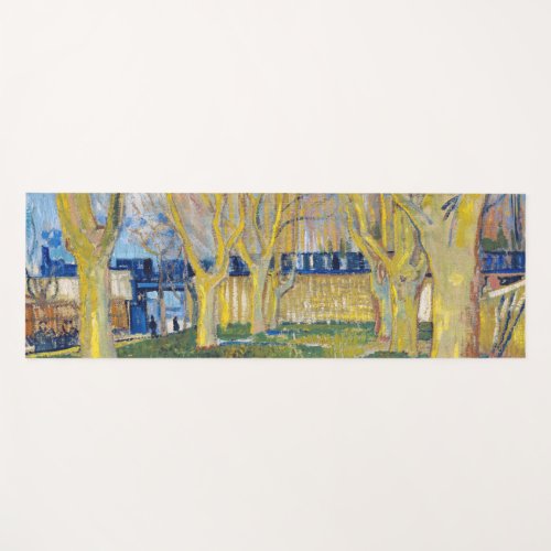 Vincent van Gogh _ The Blue Train Yoga Mat