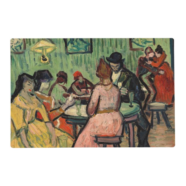 Vincent van Gogh - The Brothel Placemat (Front)