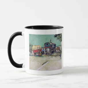 Vincent van Gogh   The Caravans, Gypsy Encampment Mug
