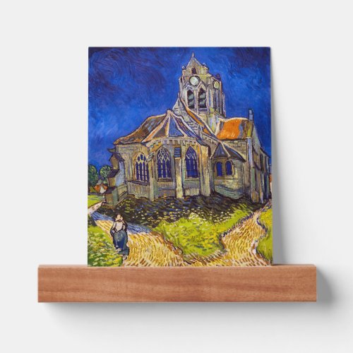 Vincent van Gogh _ The Church at Auver Picture Ledge