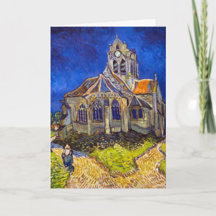 Vincent van Gogh - The Church at Auvers Card