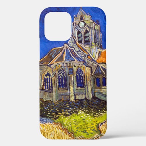 Vincent van Gogh _ The Church at Auvers iPhone 12 Case