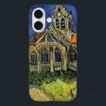 Vincent van Gogh - The Church at Auvers iPhone 16 Case<br><div class="desc">The Church at Auvers (1890) by Vincent van Gogh is a vintage Post Impressionism fine art architectural religious painting. A woman walking along a path towards the village chapel with beautiful stained glass windows. A daily life architecture scene. About the artist: Vincent Willem van Gogh (1853-1890) was a Post Impressionist...</div>
