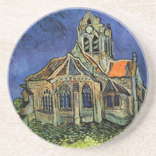 Vincent van Gogh - The Church at Auvers Coaster