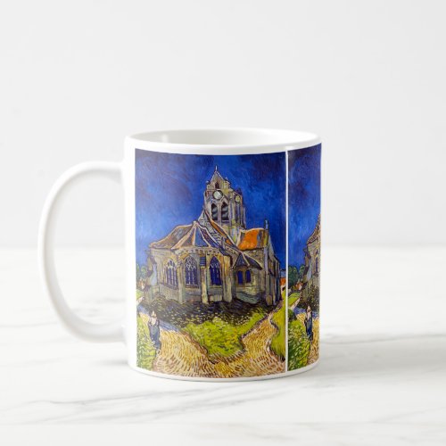 Vincent van Gogh _ The Church at Auvers Coffee Mug