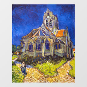 Vincent van Gogh - The Church at Auvers Floor Decals