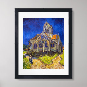 Vincent van Gogh - The Church at Auvers Framed Art