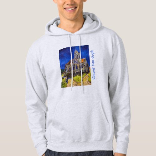 Vincent van Gogh _ The Church at Auvers Hoodie