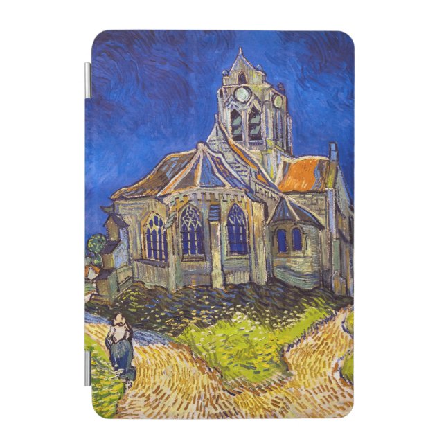 Vincent van Gogh - The Church at Auvers iPad Mini Cover (Front)