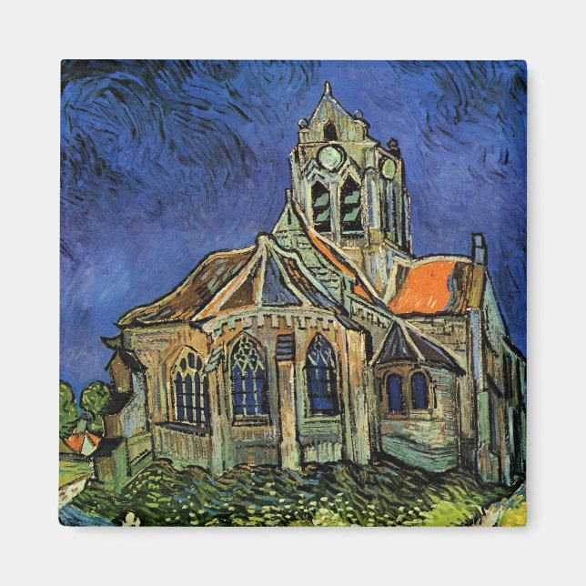 Vincent van Gogh - The Church at Auvers Magnet (Front)