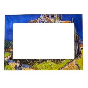 Vincent van Gogh - The Church at Auvers Magnetic Frame