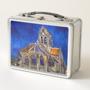 Vincent van Gogh - The Church at Auvers Metal Lunch Box