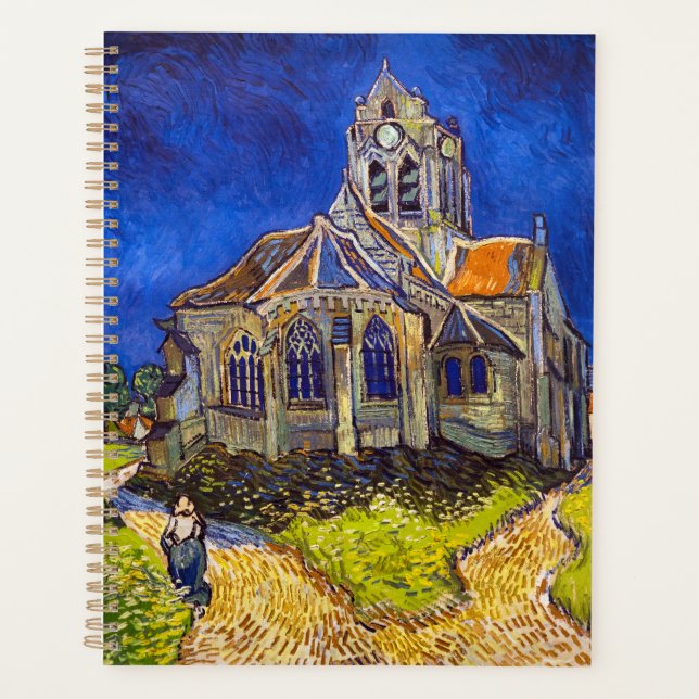 Vincent van Gogh - The Church at Auvers Planner (Front)