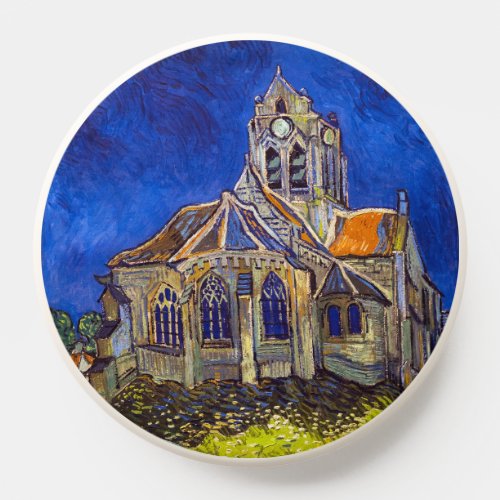 Vincent van Gogh _ The Church at Auvers PopSocket