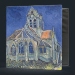 Vincent van Gogh | The Church at Auvers-sur-Oise 3 Ring Binder<br><div class="desc">The Church at Auvers-sur-Oise,  1890 | by Vincent van Gogh | Art Location: Musee d'Orsay,  Paris,  France | Dutch Artist | Image Collection Number: XIR33823</div>