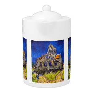 Vincent van Gogh - The Church at Auvers Teapot