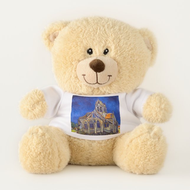 Vincent van Gogh - The Church at Auvers Teddy Bear (Front)