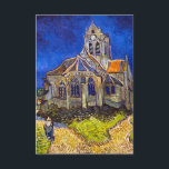 Vincent van Gogh - The Church at Auvers Thank You Card<br><div class="desc">The Church at Auvers / l'Eglise à Auvers-sur-oise by Vincent Van Gogh in 1890</div>