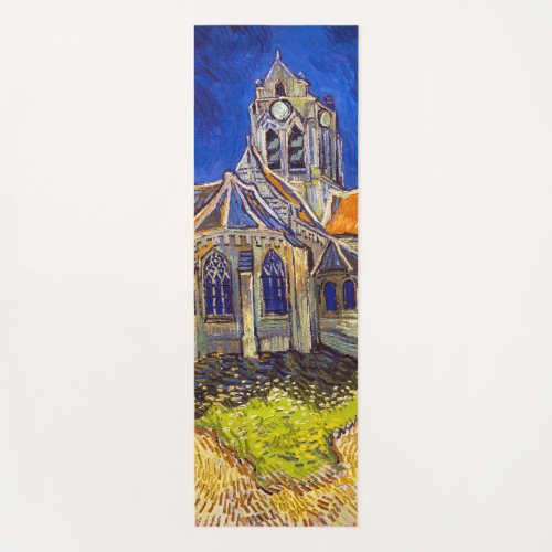 Vincent van Gogh _ The Church at Auvers Yoga Mat