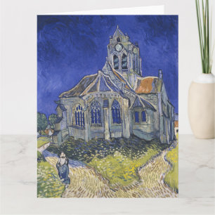 Vincent Van Gogh, The Church in Auvers Card