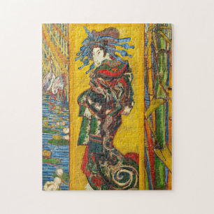 Vincent Van Gogh The Courtesan after Eisen Jigsaw Puzzle