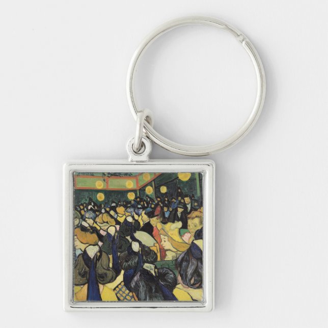 Vincent van Gogh | The Dance Hall at Arles, 1888 Keychain (Front)