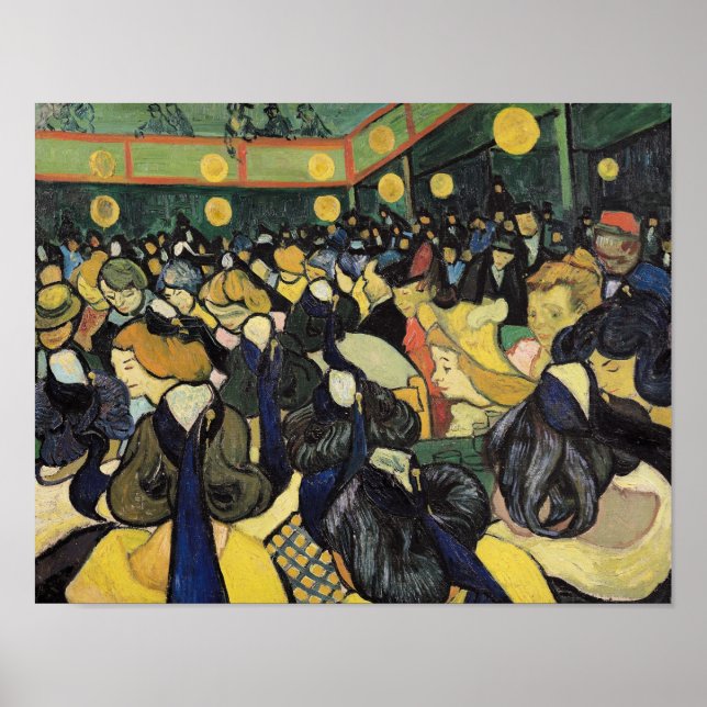 Vincent van Gogh | The Dance Hall at Arles, 1888 Poster (Front)