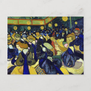 Vincent van Gogh The Dance Hall in Arles Postcard