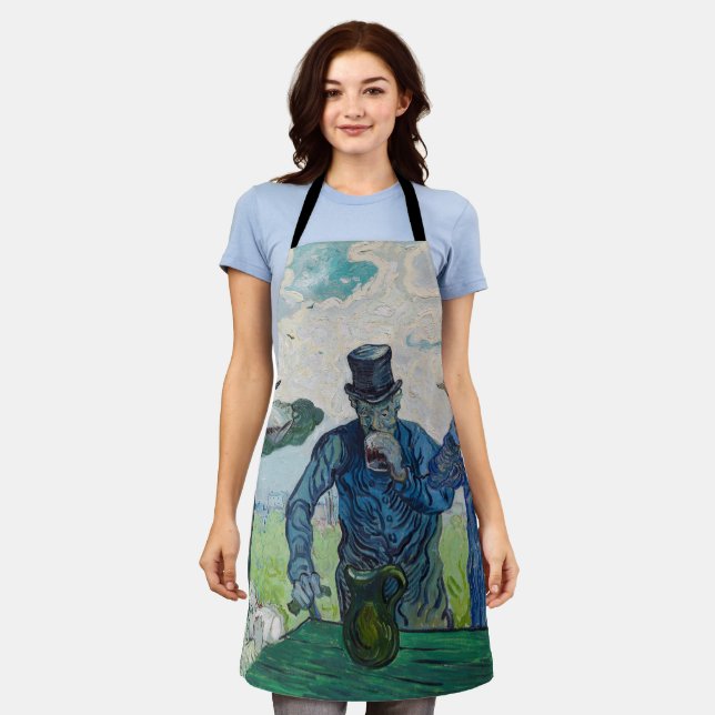 Vincent van Gogh - The Drinkers, after Daumier Apron (Worn)