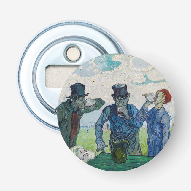 Vincent van Gogh - The Drinkers, after Daumier Bottle Opener (Front)