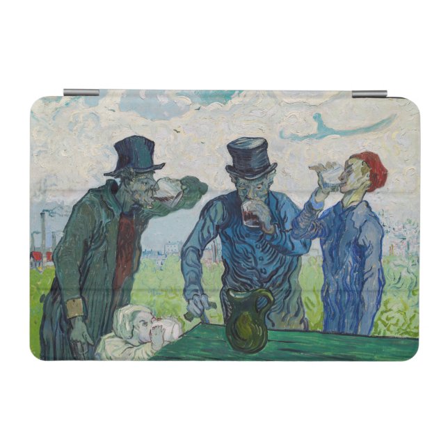 Vincent van Gogh - The Drinkers, after Daumier iPad Mini Cover (Horizontal)