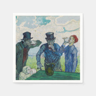 Vincent van Gogh - The Drinkers, after Daumier Napkins